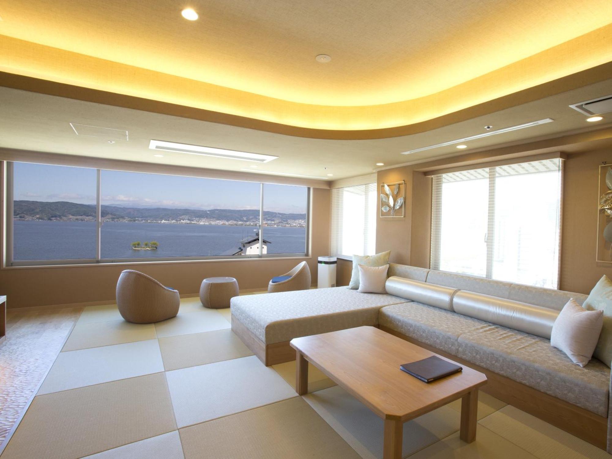 Hamanoyu Hotel Suwa  Eksteriør billede