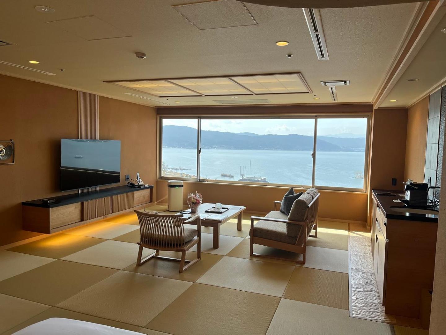 Hamanoyu Hotel Suwa  Eksteriør billede