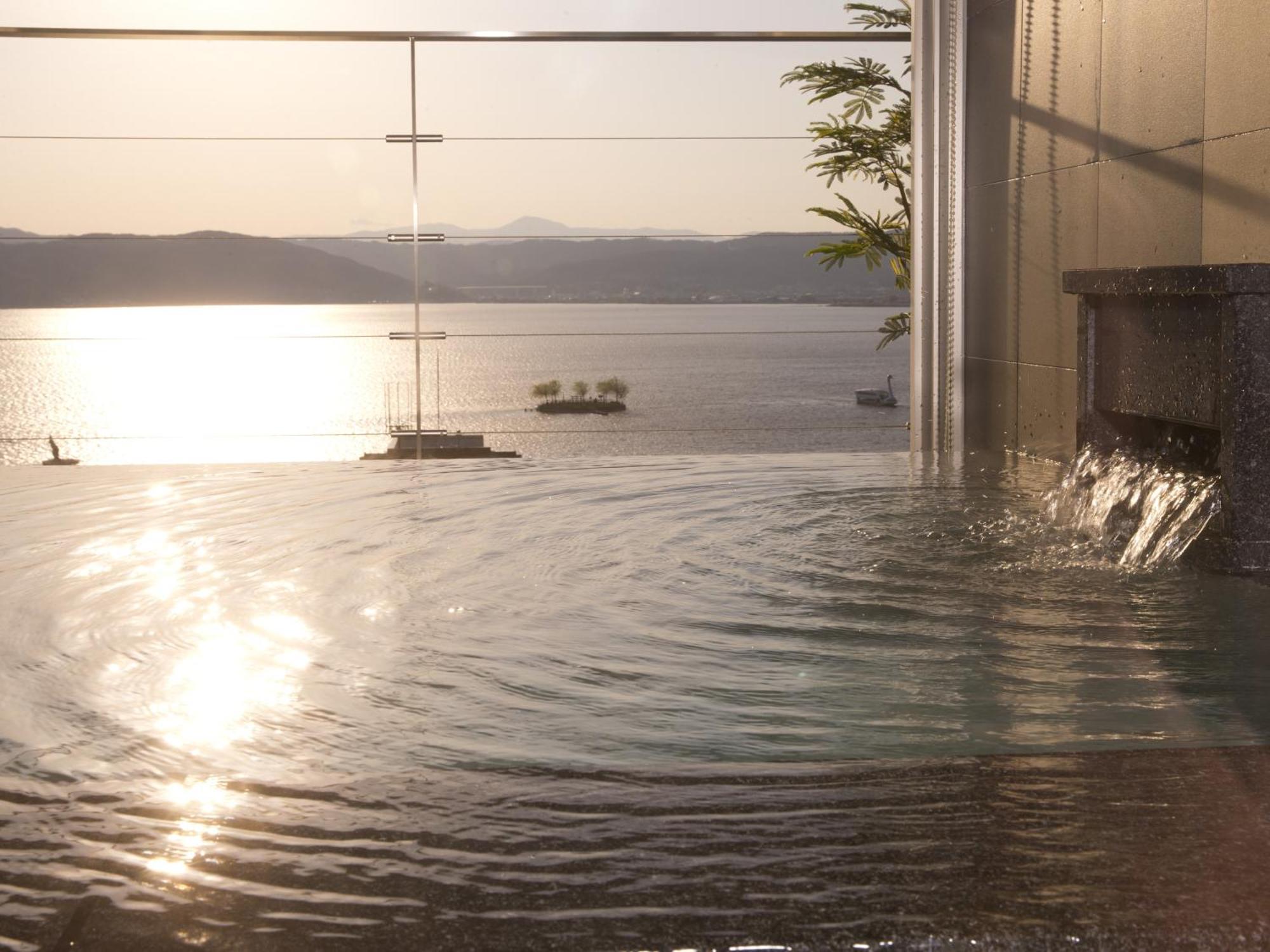 Hamanoyu Hotel Suwa  Eksteriør billede