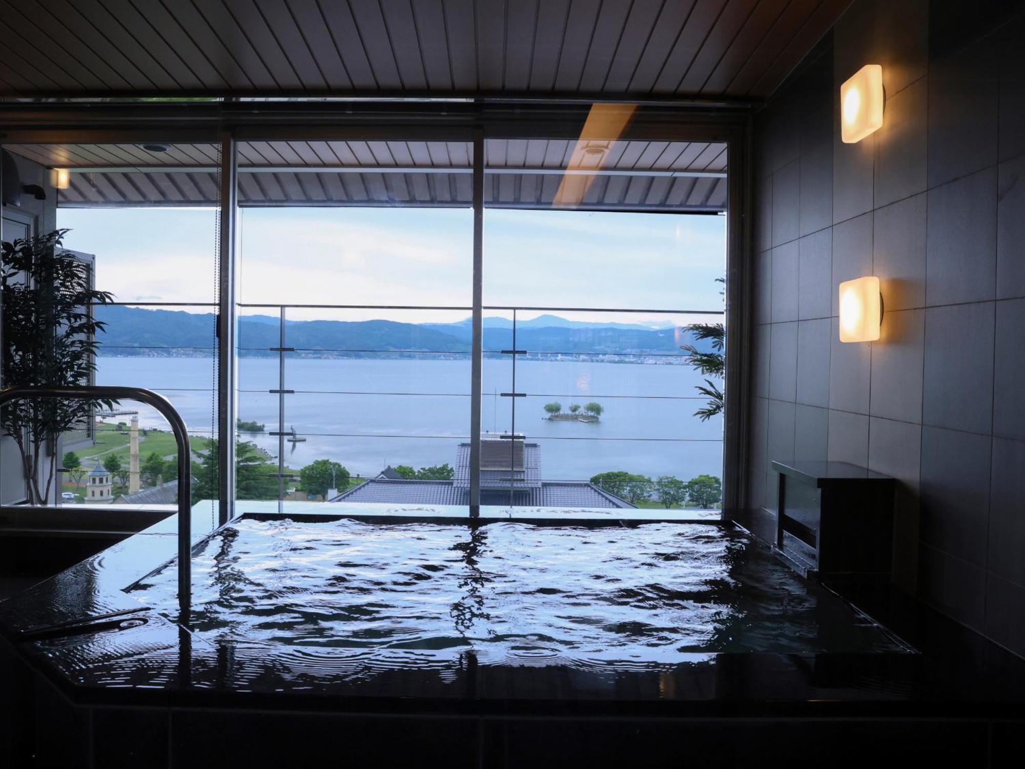 Hamanoyu Hotel Suwa  Eksteriør billede