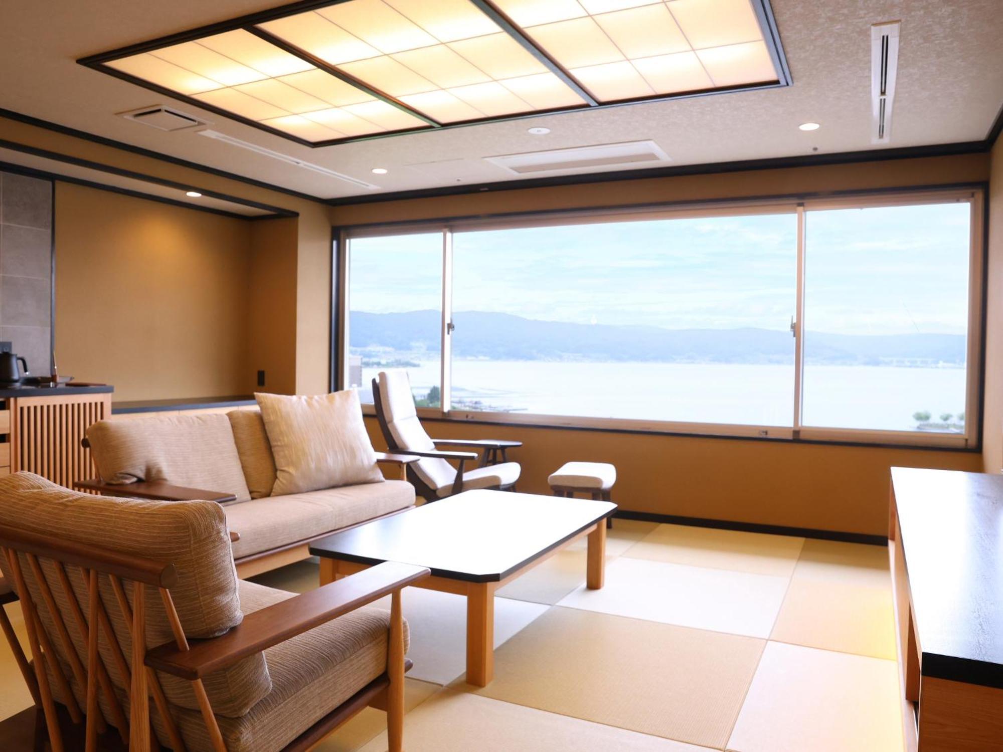Hamanoyu Hotel Suwa  Eksteriør billede