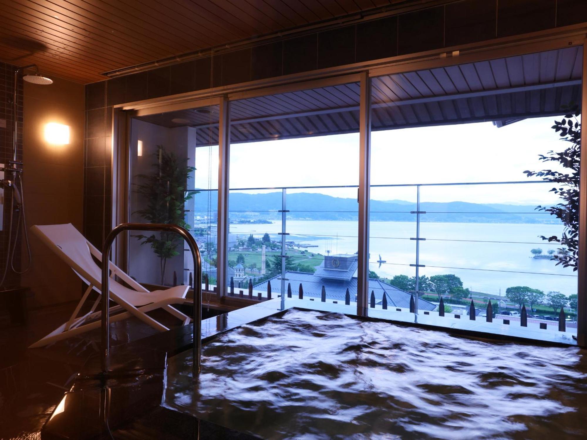 Hamanoyu Hotel Suwa  Eksteriør billede