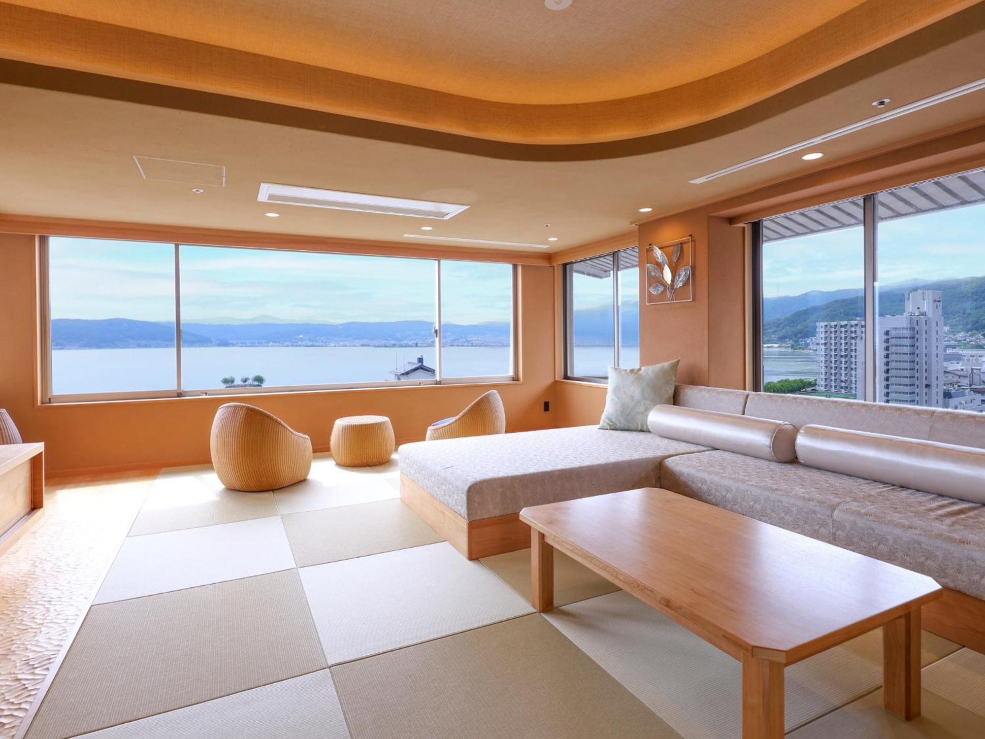 Hamanoyu Hotel Suwa  Eksteriør billede